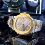 Copy Patek Philippe Nautilus Two Tone Gold Dial Watch For Sale